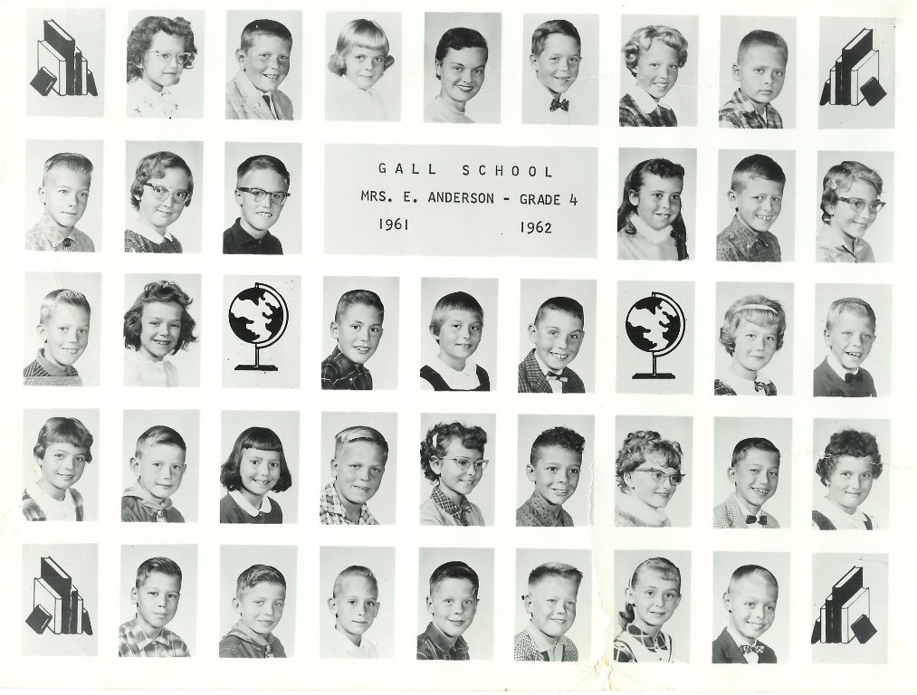 Gall Elementary Mrs. Anderson 1961-1962